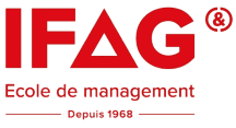 Logo de l'IFAG école de management